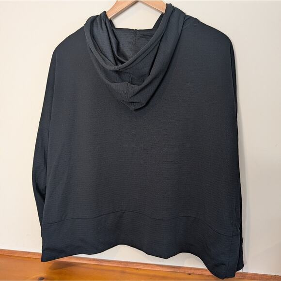 Mondetta Black Hooded Active Pullover Women’s Large Performance + Luxury - Picture 4 of 6